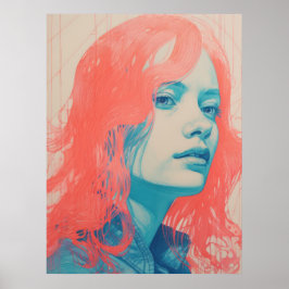 Poster A essência do cabelo vermelho