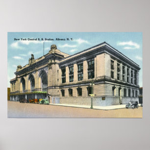 Poster A estação de estrada de ferro central de NY # 2