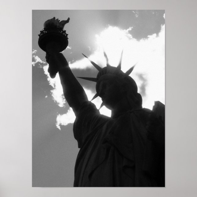 Póster A estátua (Frente)