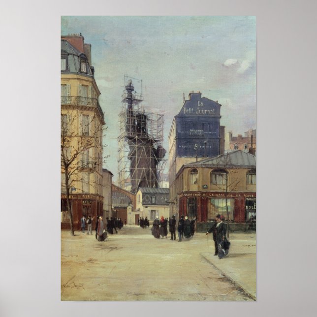 Poster A Estátua da Liberdade, de Bartholdi (Frente)