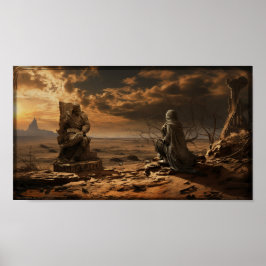 Poster "A Estátua das Ozymandias"