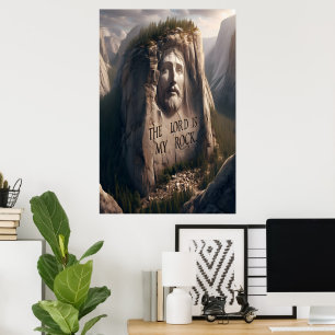 Poster A Estátua Divina: O Senhor É A Minha Pedra