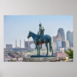 Poster A Estátua do Escoteiro, Kansas City