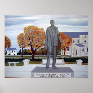 Poster A estátua Wadlow