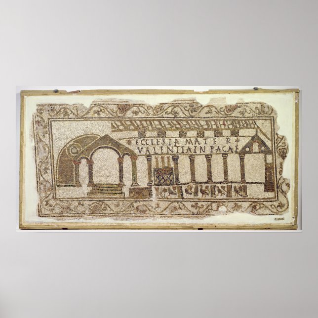 Póster A estela "Ecclesia Mater" (Frente)