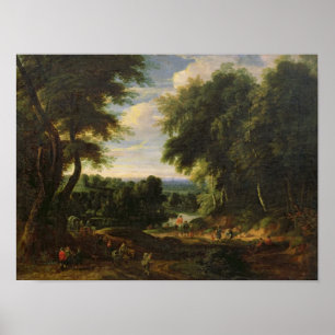 Póster A estrada a Boitsfort de Auderghem
