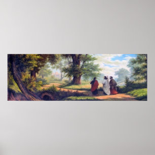 Poster A estrada a Emmaus.