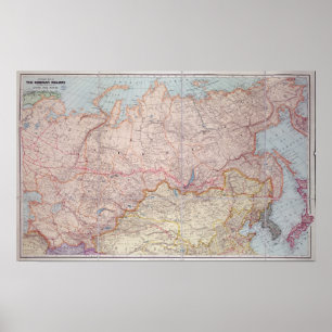 Póster A estrada de ferro Siberian