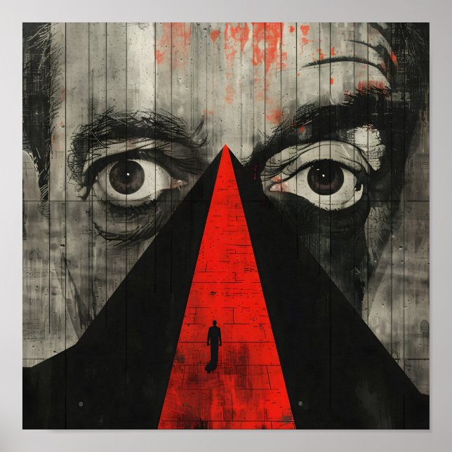 Poster A estrada Dystopian (Frente)