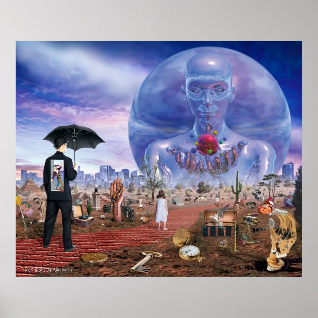 Póster A estrada em frente (Frente)