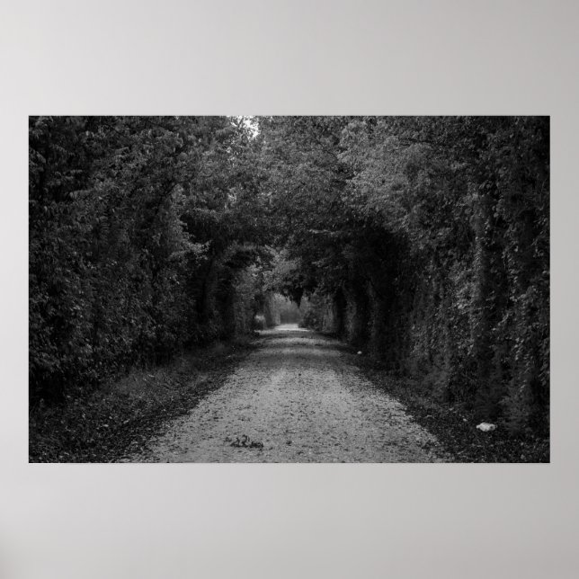 Póster A estrada escura (Frente)