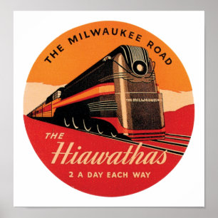 Póster A estrada Hiawathas Milwaukee