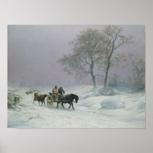 Póster A estrada invernal a introduzir no mercado