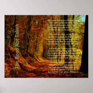 Póster A Estrada Não Tomada