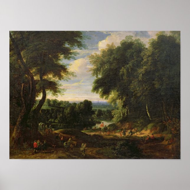 Póster A estrada para Boitsfort de Auderghem (Frente)