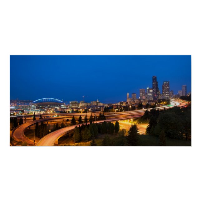 Póster A estrada para Seattle (Frente)