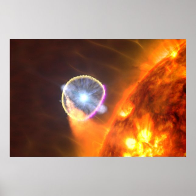 Poster A Estrela Anã Branca Em Cygni V407 (Frente)