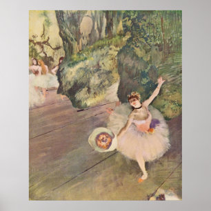 Póster A estrela do Balé por Edgar Degas