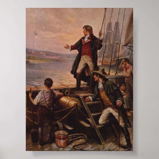 Poster A Estrela Que Arrastou A Luz Edward Percy Moran (Frente)