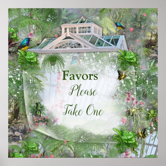 Poster A Estufa Vitoriana (Frente)