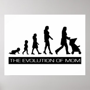 Póster A evolução da mamã