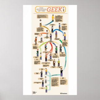 Póster A evolução do Geek