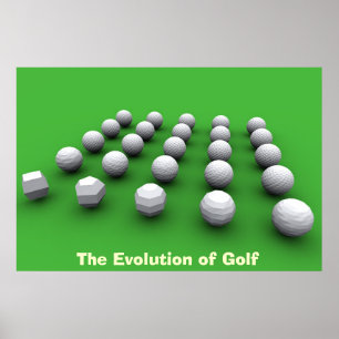 Póster A Evolução do Golfe