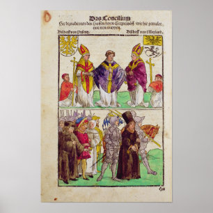 Póster A execução de Jan Hus