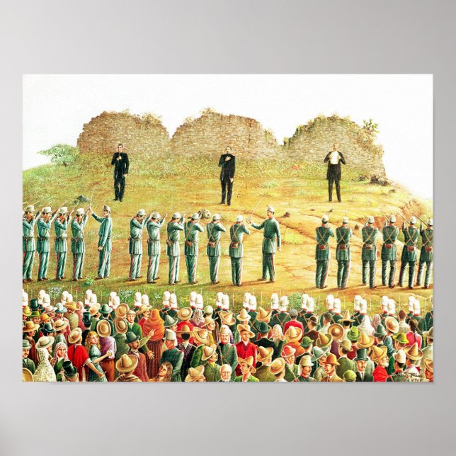 Póster A execução de Maximilian I (Frente)