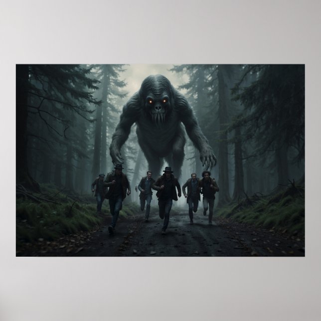 Poster A Expedição (Os Monstros São Reais) (Frente)