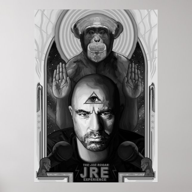 Poster A experiência de Joe Rogan (Frente)