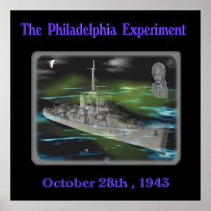 Poster A experiência de Philadelphfia