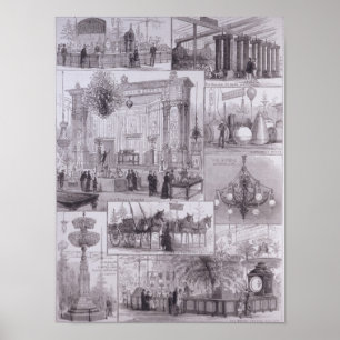 Poster A exposição elétrica internacional