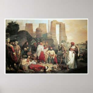 Poster A Exposição Franco-Tuscana nas Ruínas do Tebe