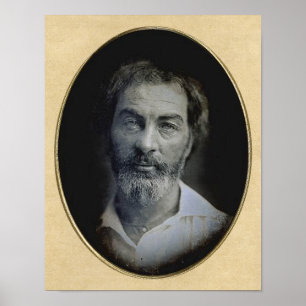Póster A expressão em seus olhos: Walt Whitman, idade 35