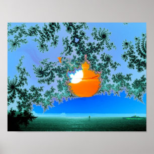 Póster A extremidade do Fractal