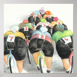 Poster A extremidade traseira do Bunch