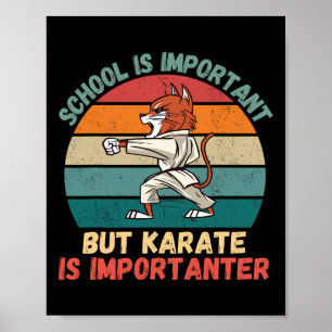 Poster A Faculdade De Gatos Fofos Vintage É Importante Ka