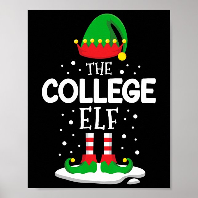 Poster A Faculdade Elf A Festa De Natal X (Frente)