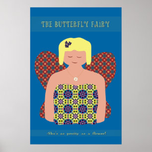 Poster A fada da borboleta