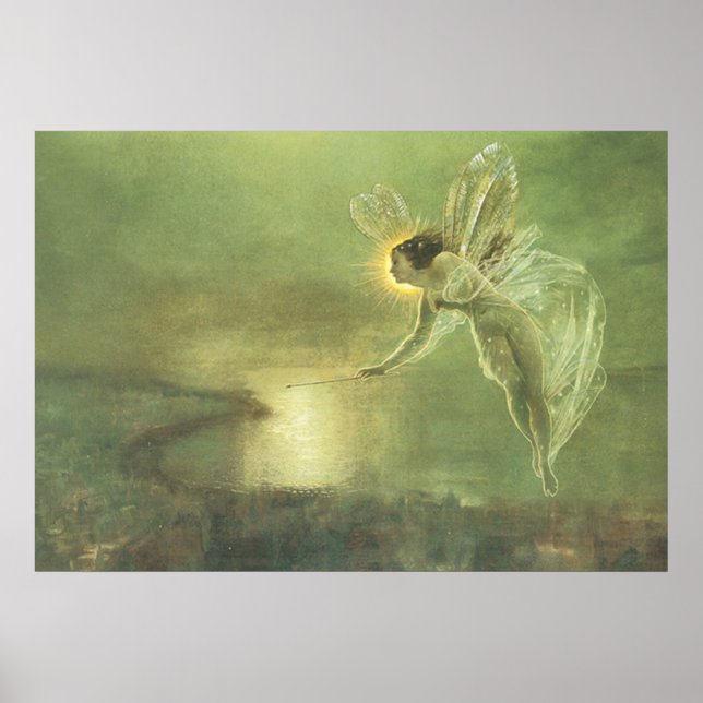 Poster A Fada da Riqueza Voadora (Frente)