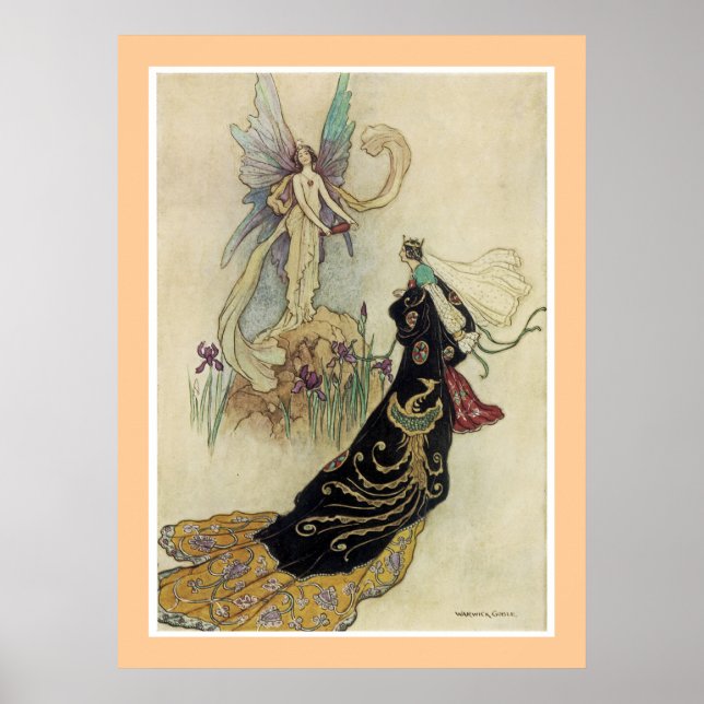 Póster A Fada Dali Deu Boas-Vindas A Sua Majestade (Frente)