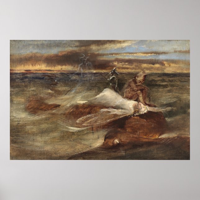 Poster A Fada e a Serpente do Mar (Frente)