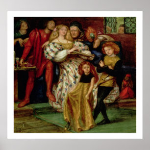 Poster A família de Borgia, 1863