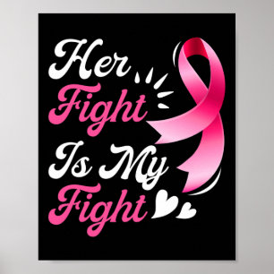 Poster A Família de Consciência do Cancer Mama apoia Sua
