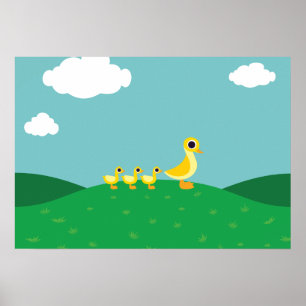 Poster A família do pato