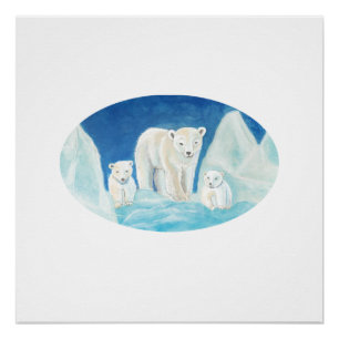 Póster A família do urso polar e eu