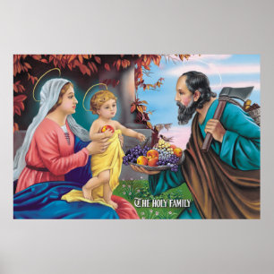 Poster A família santamente