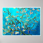 Poster A famosa pintura de Van Gogh, Almond Blossoms<br><div class="desc">Almond Blossomo,  famosa pintura de Vincent van Gogh</div>