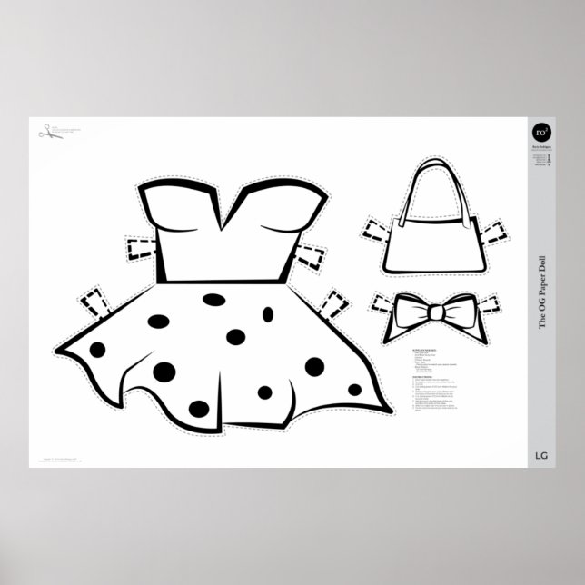 Poster A fantasia da boneca de papel OG: GRANDE (Frente)